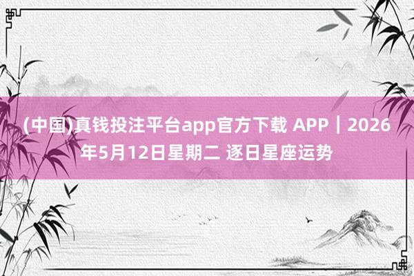 (中国)真钱投注平台app官方下载 APP︱2026年5月12日星期二 逐日星座运势